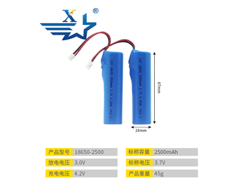 18650-2500mAh